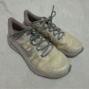 Nike Zoom KD Beige and Gray Sneakers